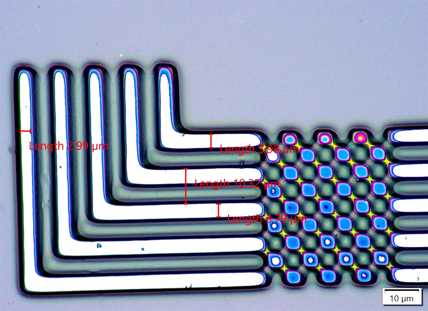 Lithography pattern